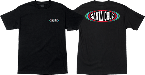 SANTA CRUZ REGION SS SMALL BLACK