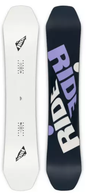 Ride ZERO Snowboard White 155