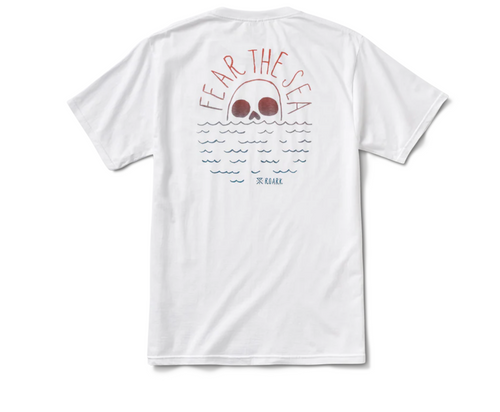 Roark Fear the Sea Tshirt White M