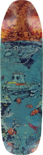 RAYNE SWITZER MISFORTUNE LONGBOARD SKATEBOARD DECK-9.25x33.5