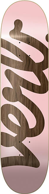 VERB XL SCRIPT SKATEBOARD DECK-7.75 PINK