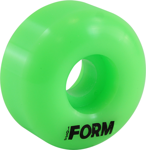 FORM SOLID 54mm NEON GREEN WHEELS SET