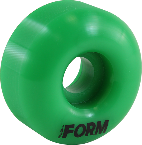 FORM SOLID 53mm GREEN WHEELS SET