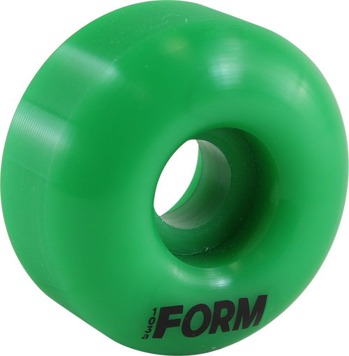 FORM SOLID 56mm GREEN WHEELS SET