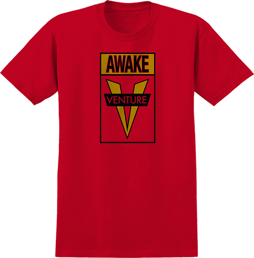 VENTURE AWAKE SS MEDIUM RED/GOLD