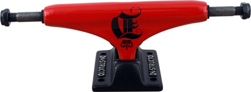 DESTRUCTO Trucks MID 5.0 D1 MAGNESIUM SIGNIT RED/BLACK Set of 2 Trucks