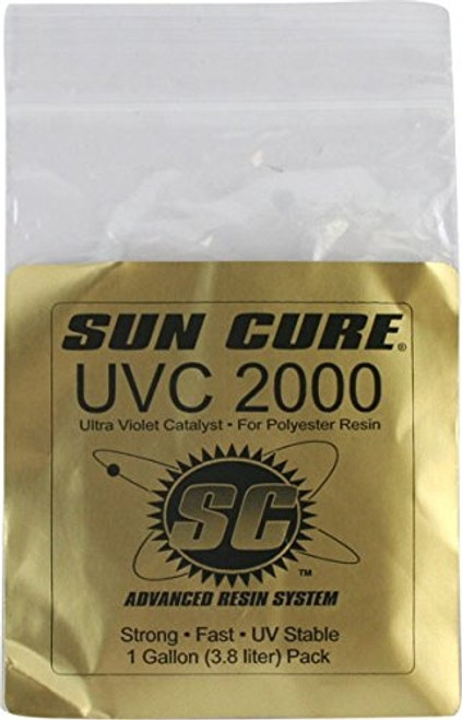 SunCure UVC 200 Catalyst makes 1 gallon White 1pack