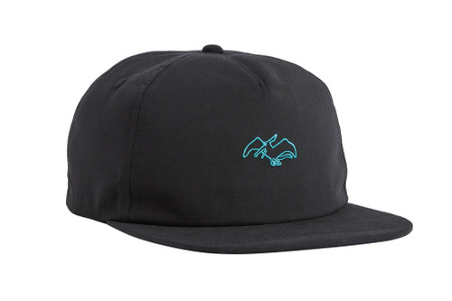 AIRBLASTER Terry Soft Top Hat Black Snapback