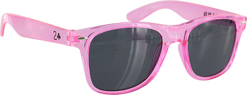 LOWCARD PARTY SHADES SUNGLASSES TRANSLUCENT PINK