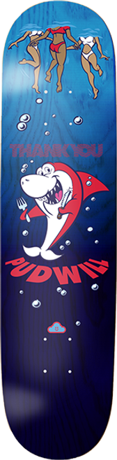 THANK YOU PUDWILL SHARK SNACK SKATE DECK-8.0