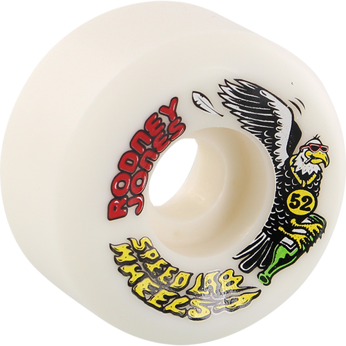 SPEEDLAB RODNEY JONES PRO 52mm 101a WHITE WHEELS SET