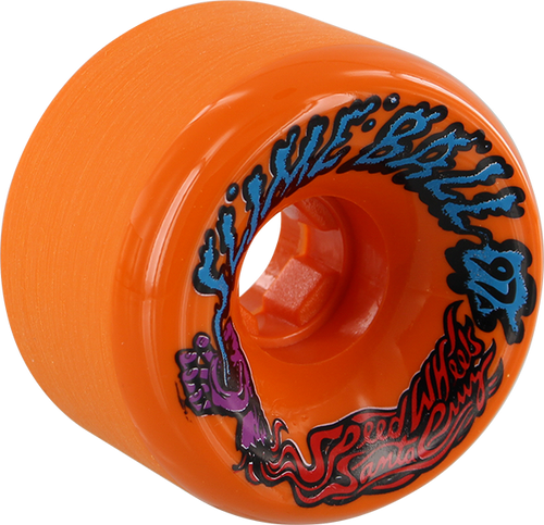 SANTA CRUZ SLIMEBALLS VOMITS 60mm 97a ORANGE WHEELS SET