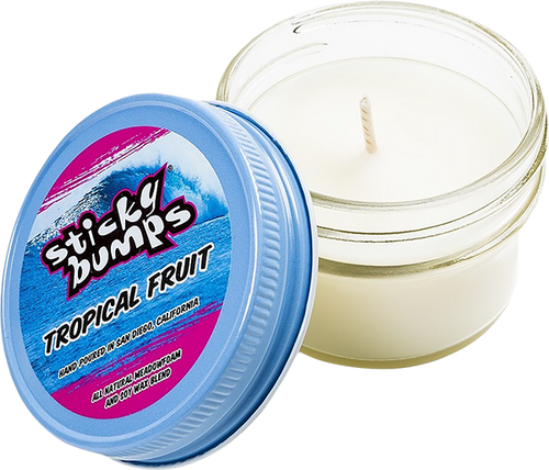 STICKY BUMPS CANDLE 3oz GLASS TROPICAL FRUIT