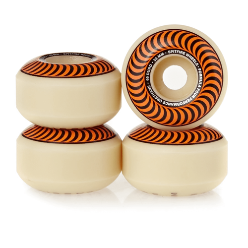 Spitfire F4 Classics Wheels Set Orange Swirl 53m/99D