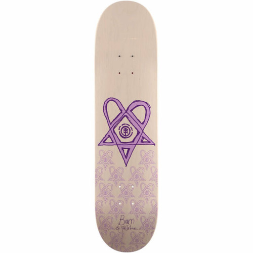 Element Bam Heartagram Skateboard Deck Tyson 8.5