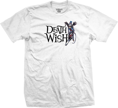 DEATHWISH NIKKO SS TSHIRT XLARGE WHITE