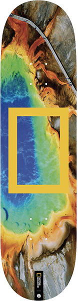 ELEMENT NAT GEO PRISMATIC SKATEBOARD DECK-8.25 slick