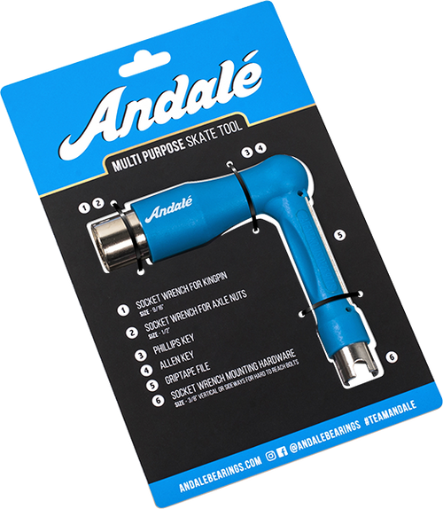 ANDALE MULTI PURPOSE SKATE TOOL BLUE