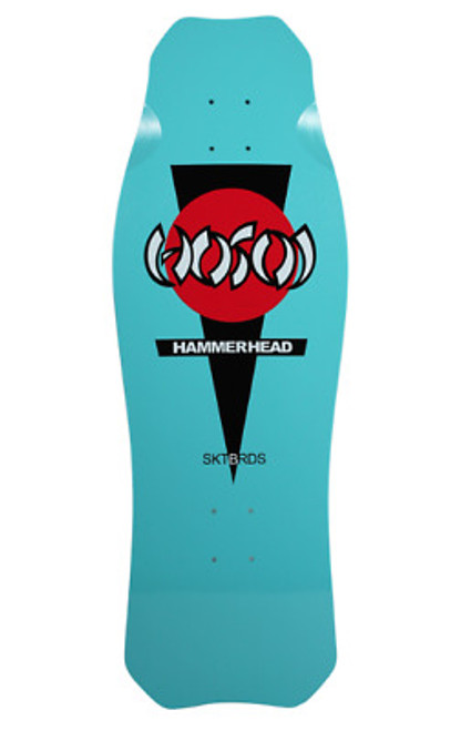 Hosoi Hammerhead OG Skate Deck Teal 10.37x30