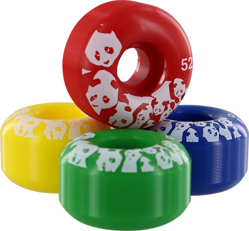 ENJOI SPECTRUM MIX 52mm MIX RED/BLU/YEL/GRN WHEELS SET