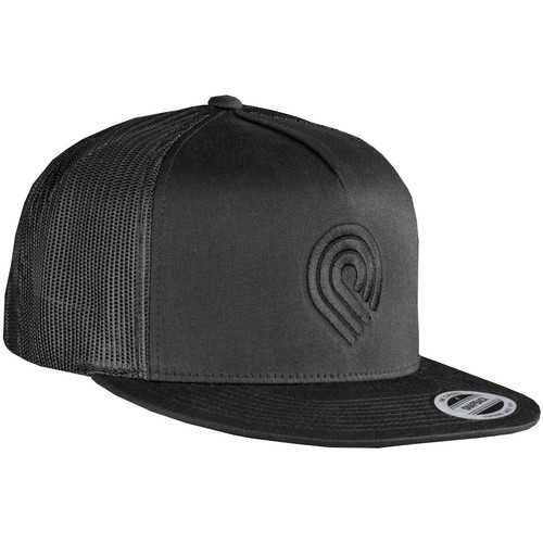 Powell Peralta Triple P Logo Hat Black Trucker Snapback