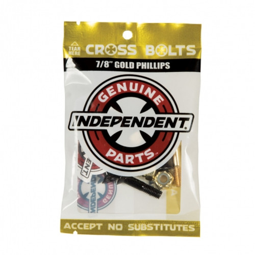 Independent Cross Hardware Gold Phillips 7/8" inch