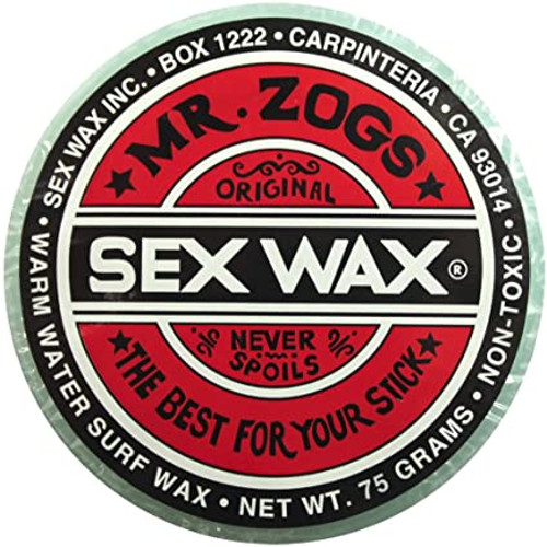 Sex Wax OJ Single Bar Clear Warm Water