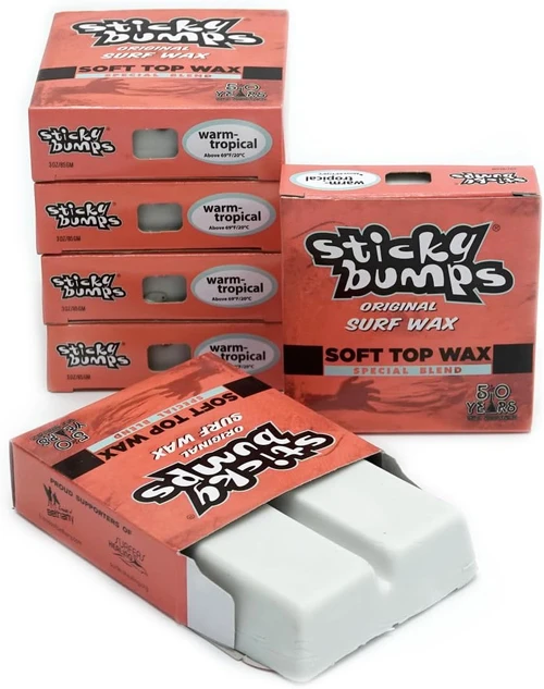 Sticky Bumps Softboard Wax Warm Tropical (6 Pack)