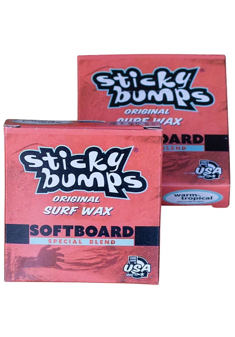 Sticky Bumps Softboard Wax Warm Tropical (6 Pack)