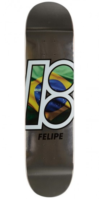 Plan B Felipe Global Skate Deck Foil 7.75