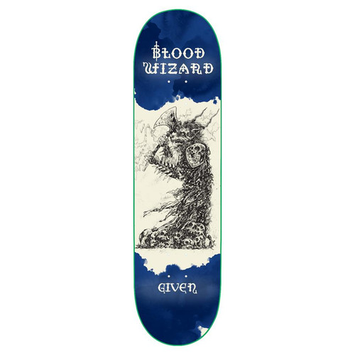 Blood Wizard Given Occult Skate Deck Neanderwolf 8.75