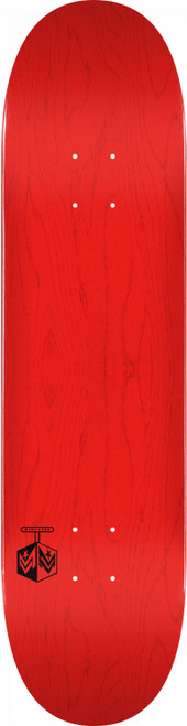 Mini Logo Chevron Detonator Skate Deck Red 8.5