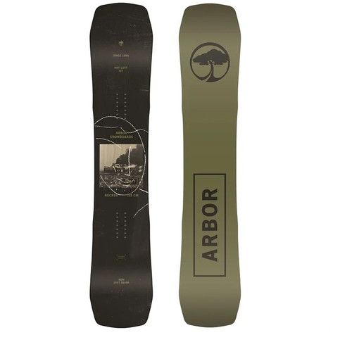 Arbor Draft Snowboard Grey Green 154MW