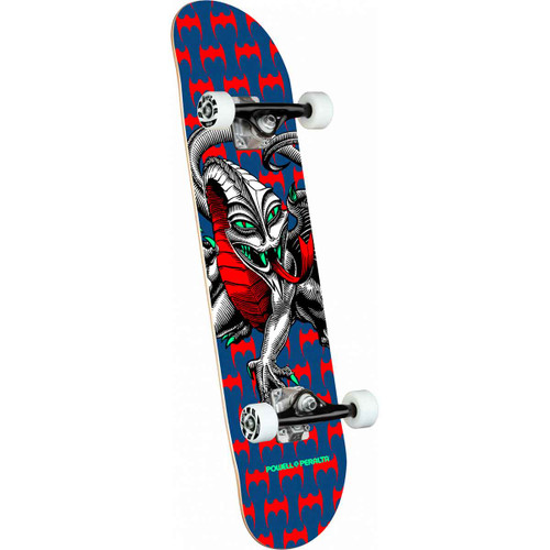 Powell Cab Dragon Skateboard Complete Navy 7.5