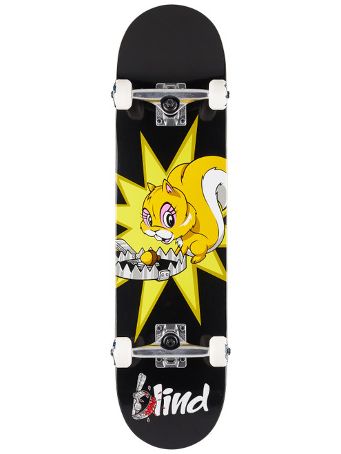 Blind Fur Muncher Skateboard Complete Black 7.87