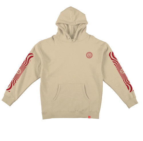 Spitfire Classic Swirl Sleeve Hoodie Sandstone