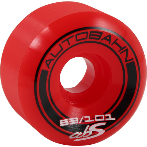 AutoBahn ABS GT1 WideBody Wheels Red Black 53mm/101a