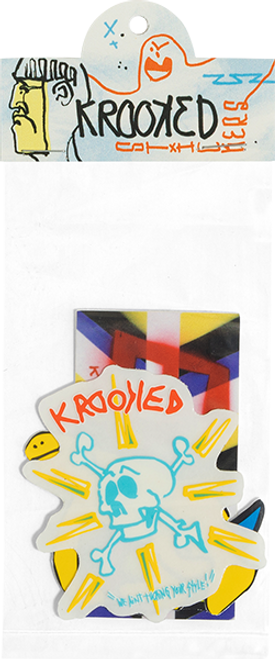 KROOKED SP23D1 ASSORTED PACK STICKERS