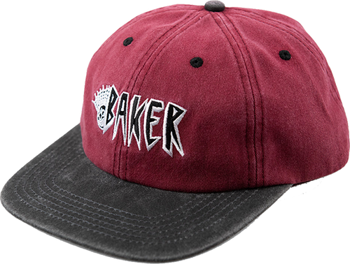 BAKER JOLLYMAN HAT ADJ-RED/BLK