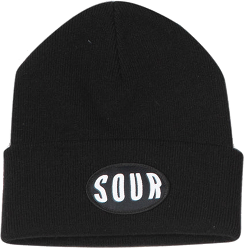 SOUR GM BEANIE BLACK