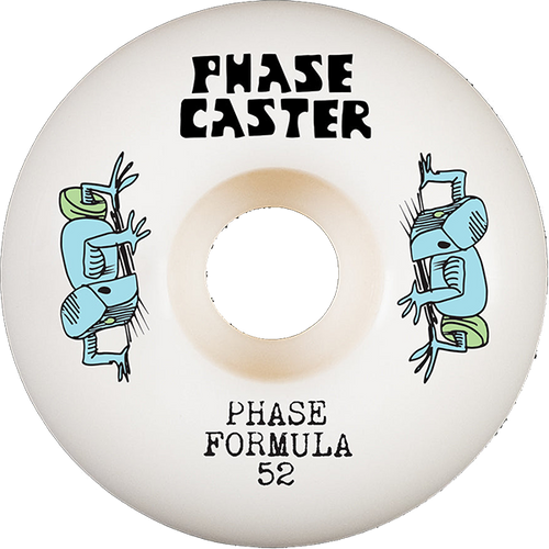 PHASECASTER CLONE 52mm 99a WHITE WHEELS SET
