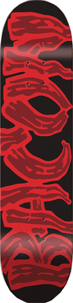 BACON FONTCULA SKATEBOARD DECK 8.25 BLK/RED