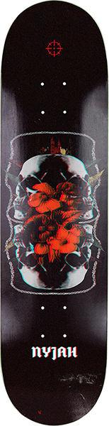 DISORDER NYJAH MIRROR SKATEBOARD DECK-8.5 BLACK