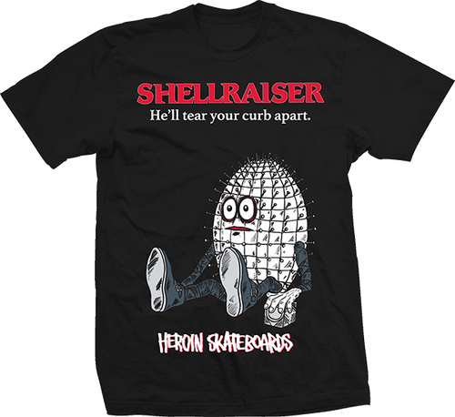 HEROIN SHELLRAISER SS SMALL BLK