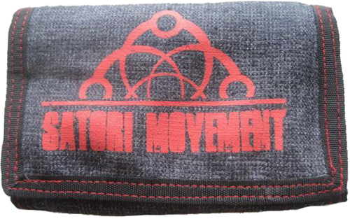 SATORI HALF LINK TRIFOLD WALLET DENIM