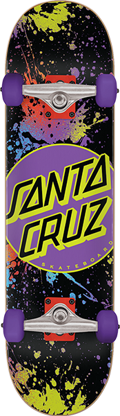 SANTA CRUZ DOT SPLATTER MICRO COMPLETE-7.5
