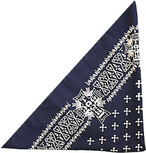 DOGTOWN CROSS BANDANA BLUE
