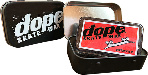 DOPE SKATE WAX BLK W/RECTANGLE TIN STASH BOX