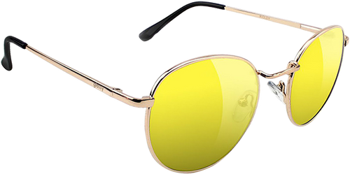 GLASSY RIDLEY GOLD/YELLOW SUNGLASSES