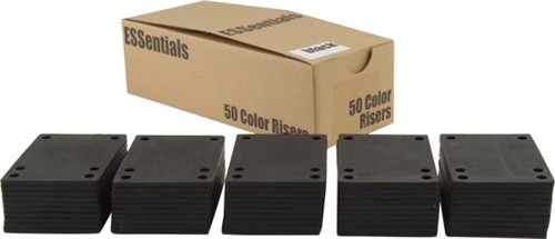 ESSENTIALS (50/PK)SHOCK PAD-BLACK 1/8"